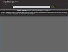Tablet Screenshot of myideology.com